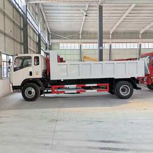 <span class=keywords><strong>Camion</strong></span> benne basculante arrière diesel Sinotruk HOWO 4X2 de haute qualité, neuf, 6 roues, 266 CV, Euro II, pour le transport de boues de construction urbaine - Product Image 3