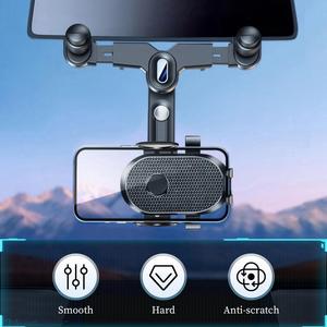 BMW cruscotto auto specchietto retrovisore porta telefono con caricatore regolabile universale supporto Mobile per tutti i telefoni - Product Image 4