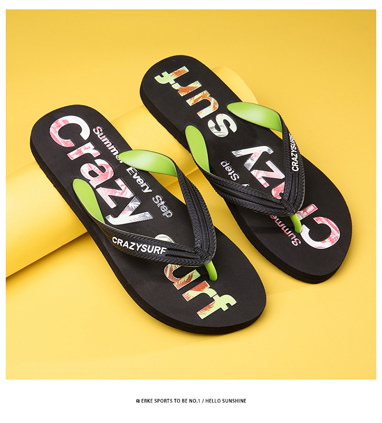 Summer Casual Flip-flops Slippers Tow Clip Rubber PVC EVA Non-slip Vietnam Slippers Men Filp Flops