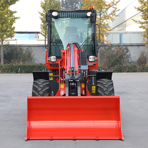 Cargadora de Ruedas Telescópica ER2500F de 2.5 Toneladas, Cargadora Compacta Articulada Diésel para Agricultura y Construcción - Product Image 3