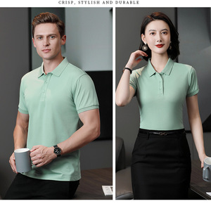 Camiseta Polo Personalizada de Estilo Casual, Lisa, de Manga Corta, Uniforme de Barbero, Camiseta Polo de Golf para Hombre, de Algodón, Bordada, con Logotipo Personalizado - Product Image 4
