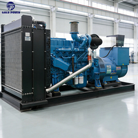 Genset Diesel Yuchai 250kW Tipe Terbuka untuk Lokasi Konstruksi Tambang, Output Kontinu yang Handal