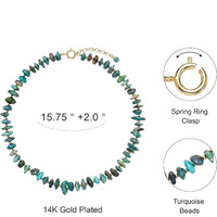 Collar de Cristal Natural Irregular Multicolor Hecho a Mano con Cadena de Extensión Dorada, Estilo Europeo Americano, para Mujer