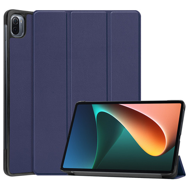 Factory Wholesale Luxury Leather 2021 Mi Pad 5 Tablet Pc Smart Back Cover case for Mipad 5 Pro xiaomi Mi Pad