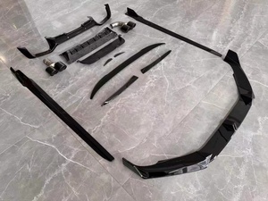 Kit <span class=keywords><strong>de</strong></span> Carrocería Black Knight, Alerón Delantero y Trasero Modificados, Difusor Trasero para BMW X4 G02 2019-2022 - Product Image 3