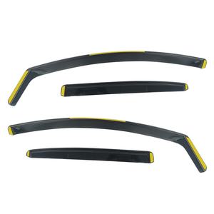 Déflecteurs de fenêtre intégrés pour Renault - Pare-pluie et visières anti-vent compatibles avec les voitures et SUV Renault - Product Image 4