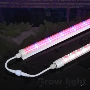 Gewächshaus Vertikale Wasserdichte Hydrokultur Custom Led Wachsen Schlauch Licht 32W 4ft