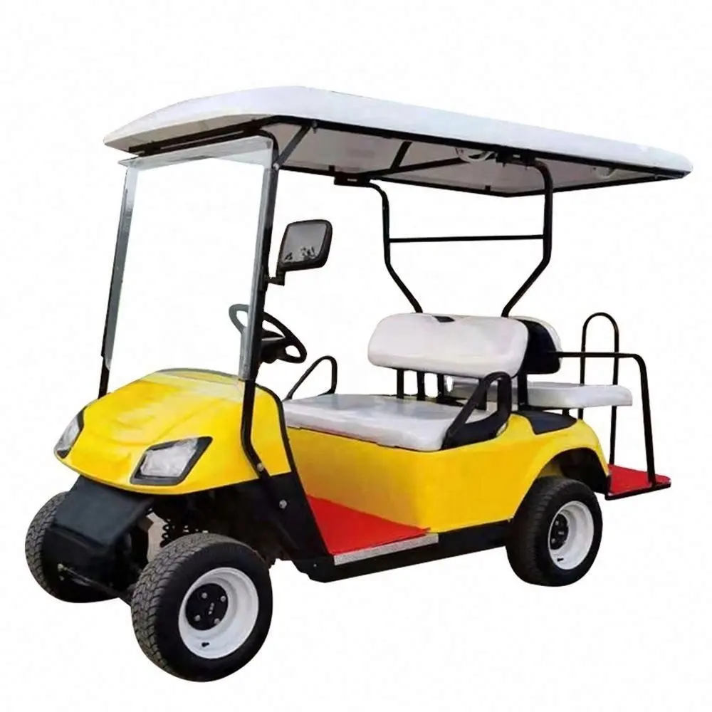 2023 nuovo Design Club cart Buggy 2 posti Mini 48V batteria al litio passeggeri prezzi personalizzati elettrico Golf Car 80-100Km