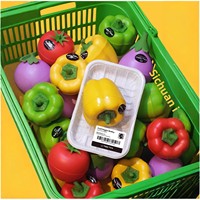 Ornements de voiture créatifs aux couleurs de fruits et légumes, parfum poivron, crème aromathérapie, désodorisant solide, parfum durable