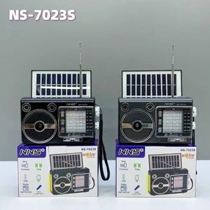 Ngoài trời đài phát thanh loa với panel năng lượng mặt trời Torch BT/USB/<span class=keywords><strong>TF</strong></span>/FM/AM/SW1-6 8 ban nhạc loa NS-7023S - Product Image 4