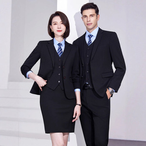 Unisex Work Suits KSL6698 Acetate Fiber Breathable Professional Attire For Work - Product Image 2