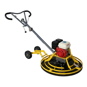 Allanadora de Concreto a Gasolina con Motor de 170cc y Ruedas Dobles para Acabado de Pisos en Construcción - Product Image 1