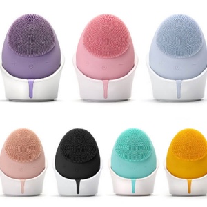 Espátula Vibratoria Impermeable para Limpieza Facial Profunda, Herramientas de Limpieza Facial, Cepillo de Silicona para el Cuidado Facial - Product Image 4