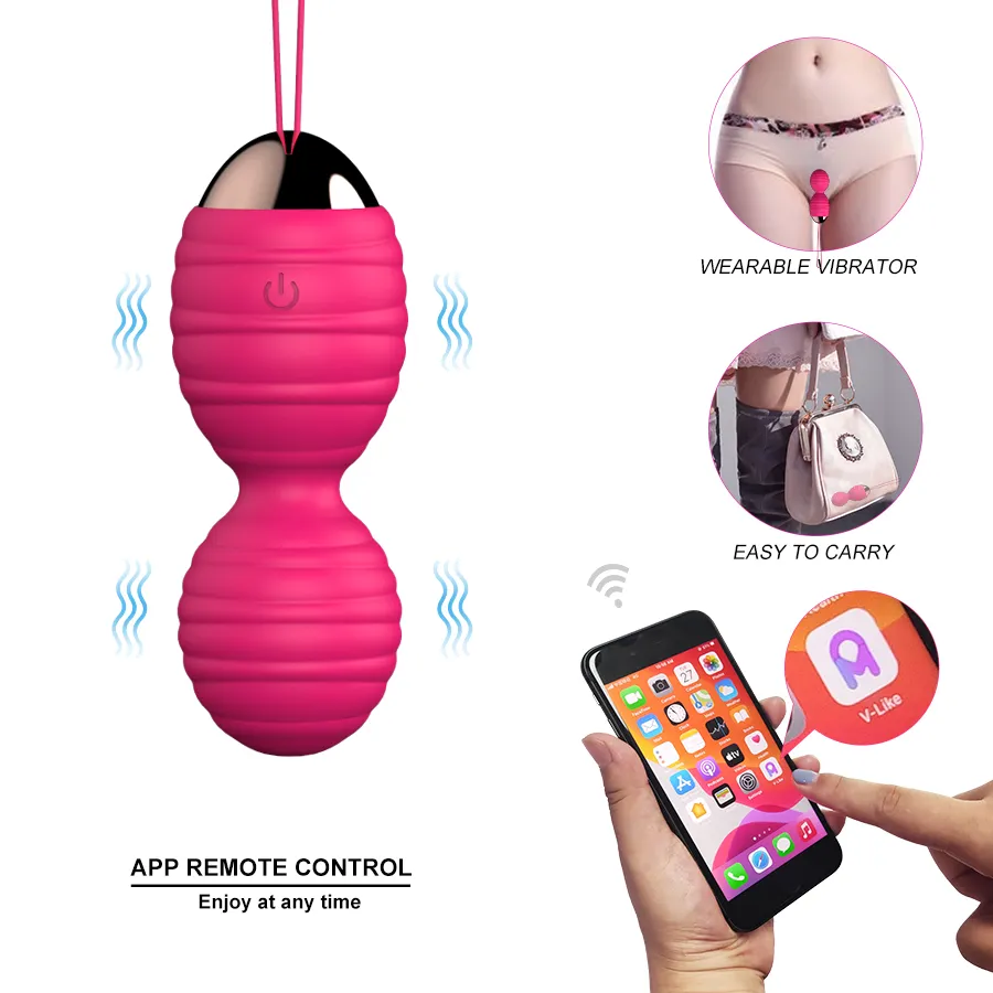 MELO 2020 patent new L1311D APP remote control smart vagina kegel ball sex toy for woman