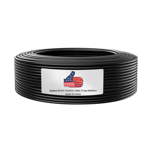 BAGLBSTAR Cáp Đồng Trục Rg6 Mới Màu Đen 50M Cáp Đồng Trục Truyền Rf Superflex 50M Cáp Đồng Trục Vhf Coaxiale Lmr 400 Siêu Linh Hoạt - Product Image 5