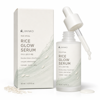 Sérum Visage Éclat au Riz Fermenté et à l'Eau de Son de Riz Personnalisé OEM – Soin Beauté pour un Teint Lumineux