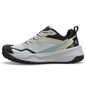GORNORNIE Montañismo Zapatos Hombres Mujeres Senderismo al aire libre Trekking Mochilero Botas Trail Cross Country Low-top Lace up Sneakers - Product Image 3