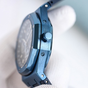 Montre de luxe à calendrier perpétuel |    Montre de luxe à cadran <span class=keywords><strong>bleu</strong></span> avec calendrier perpétuel de GR/HBF/PPF/ZF |   Modèle 26574ST Cal.5134 - Product Image 4