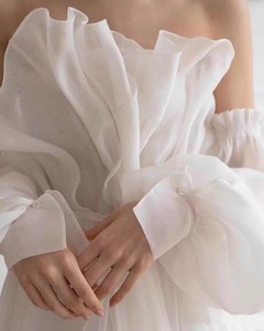 Nuovo Abito da Sera Senza Spalline Elegante per Sposa, da Viaggio, per Cerimonia Nuziale, da Donna - Product Image 3