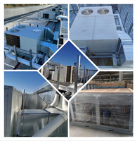 Climatisation split grande capacité Midea et Gree 10 tonnes, utilisation en hôpital et en entrepôt