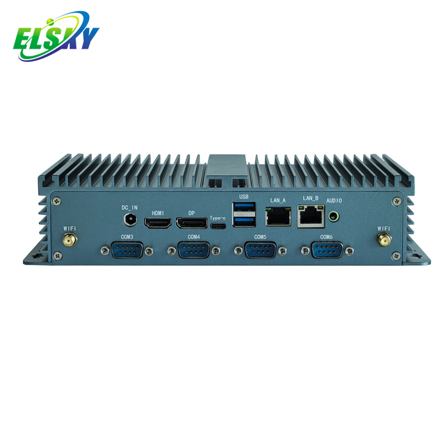 DDR5 Memory M.2 SSD Type-C 4K 24V Fanless Mini PC Linux with Intel Alder Lake-N N97 Processor for Self Service Equipment
