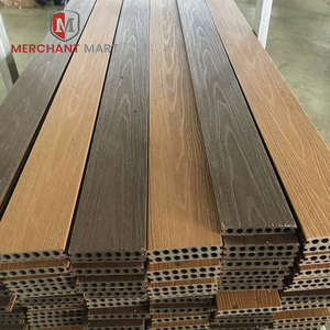 Impermeabile esterno terrazzo esterno di legno di plastica composito pavimento Wpc ponte per il giardino - Product Image 5
