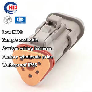 <span class=keywords><strong>3</strong></span>ピンDT06-3S-E008/AT06-3s-SB01自動ケーブルコネクタカーポンプトラックワイヤーハーネスインジェクタープラグカバーソケットワイヤーハーネス - Product Image 1