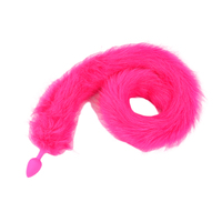 Butt Plug avec queue jouet Anal Plug Fox Plug Anal sexe métal Cosplay pour adulte couleur personnalisée 100% étanche CE ROHS 7-15 jours