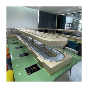 Quay vòng băng tải sushi thanh bảng Sushi nhà hàng đào tạo băng tải vành đai máy để bán DDP giá tốt - Product Image 1