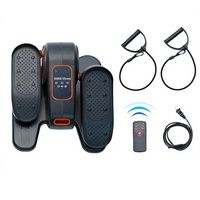 Máquina Elíptica Eléctrica para Ejercicio en Casa con Resistencia de Aire, Entrenamiento de Rehabilitación, Mini Bicicleta Elíptica Eléctrica