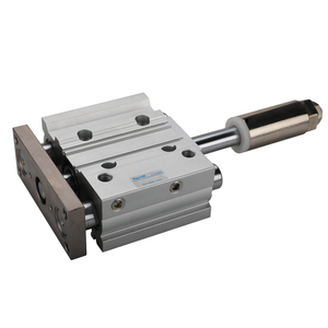 Cylindre pneumatique compact à trois axes MGPM20, diamètre <span class=keywords><strong>de</strong></span> trou 0-150 mm, course réglable, avec tige et guide, TCMJ/MGPMJ12/16/20/25/40-50 - Product Image 4