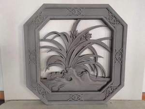 Ancien style chinois rétro GRC ciment seuil <span class=keywords><strong>de</strong></span> fenêtre architrave mur d'écran <span class=keywords><strong>de</strong></span> fenêtre <span class=keywords><strong>treillis</strong></span> <span class=keywords><strong>de</strong></span> ciment fenêtre - Product Image 3