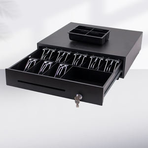 Tiroir-caisse en métal robuste à double étage pour supermarché RJ11, 415 - Product Image 1