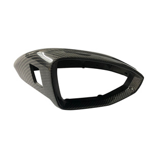 Couvertures de rétroviseur latéral en fibre de carbone avec <span class=keywords><strong>ALC</strong></span> pour Audi C8 A6L A7 A7L A8L S6 - Product Image 2