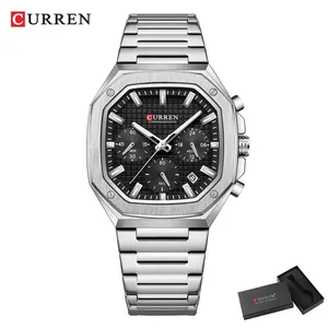 Reloj de Pulsera de Cuarzo para Hombre Curren 8459, Nuevo, Creativo, de Marca, con Calendario, de Lujo, para Hombre, con Caja - Product Image 3