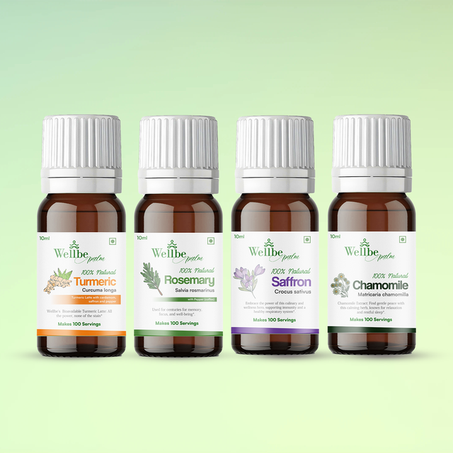 New MENTAL HEALTH KIT | Emotional Wellness | Curated Wild-Sourced Herbal Extract Health Kit 4x10ml Liquid Bottles (Food Grade) |