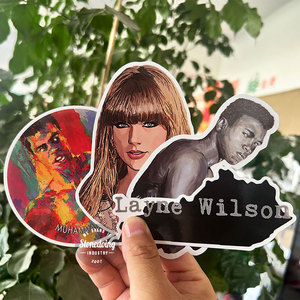 Pegatina <span class=keywords><strong>de</strong></span> Vinilo <span class=keywords><strong>de</strong></span> PVC Autoadhesiva, Resistente a la Intemperie, Duradera, Impermeable, con Logotipo Troquelado, Diseños Populares, Pegatinas Personalizadas - Product Image 6