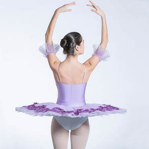 BLL083-tutú de Ballet profesional <span class=keywords><strong>Lila</strong></span>, disfraz de baile de bailarina para niñas y mujeres, actuación de baile individual o disfraces de competición - Product Image 6