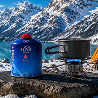 Bouteille de gaz butane haute pureté 230g 450g pour haute altitude, cartouche de gaz jetable antidéflagrante pour réchaud de montagne