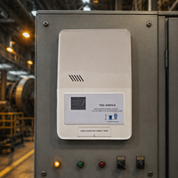 Régulateur de tension automatique TSD (TM-7KVA) monophasé AC, relais ZMELEC OEM, affichage numérique, haute efficacité 0.96, 50/60Hz