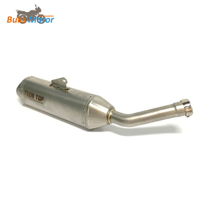 Pot d'Échappement <span class=keywords><strong>Moto</strong></span> Bulls Motor Vente Directe Usine pour Tenere 700 T700 <span class=keywords><strong>T7</strong></span>, Collecteur Avant en Titane et Silencieux Slip-On - Product Image 4
