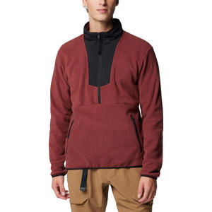 เสื้อกอล์ฟผู้ชายแบบลำลองเสื้อสเวตเตอร์แขนยาวลายทางมีซิปแบบสวมโลโก้ได้ตามต้องการ - Product Image 1