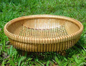 Shenniu — panier en bambou vietnam, panier en bambou fait à la main écologique pour les plantes fruits ou la décoration - Product Image 2