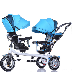 2023 New Model Baby Tricycle Bike for UK / Baby Tricycle Bike for <strong>Twins</strong> / Toddler Push Along <strong>Trike</strong> - Product Image 3