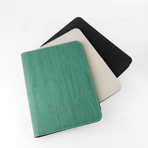 สมุดใส่การ์ดหนัง PU พรีเมียม 9 ช่อง พร้อมซิป - Product Image 4