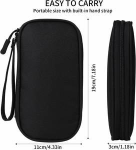 Cable Organizer Bag with Custom Logo, Travel Electronic Accessories Case, Portable Wire Storage Pouch for Charger and Cables - Product Image 2
