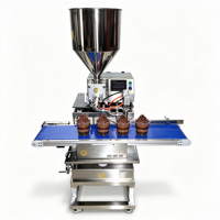 Machine automatique électrique de remplissage de confiture pour gâteaux et crèmes, équipement industriel de décoration et de garnissage de crème pour pâtisseries