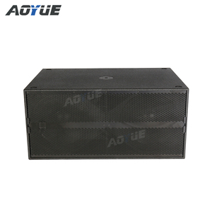 Subwoofer actif/passif double 18 pouces Sub A9006 à haut rendement sonore, haut-parleur de basses en néodyme et carbone - Product Image 2
