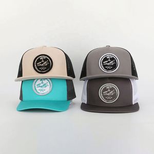 Gorra de Béisbol BSCI Meidiney Personalizada de Alta Calidad, 5 Paneles, Estructurada, Visera Plana, Logotipo Bordado, Cierre a Presión, Malla, Algodón, Unisex, para Negocios - Product Image 2