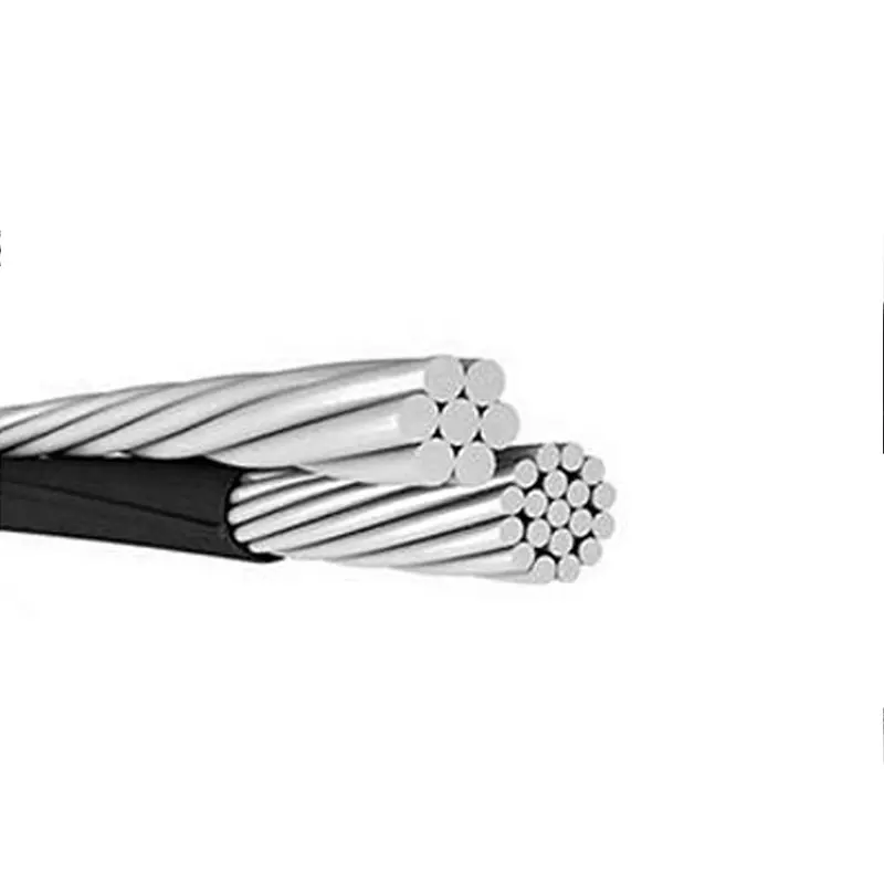 Cables Triplex eléctricos trenzados, Cable de aluminio de 2 núcleos, 6mm, 16mm, n. ° 6